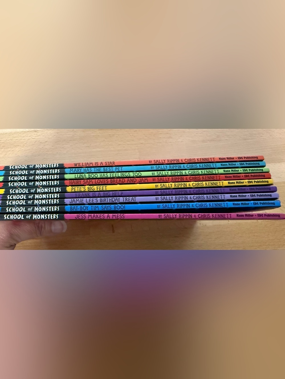 Bundle of 9 School of Monsters Kids Books - Picture 12 of 13